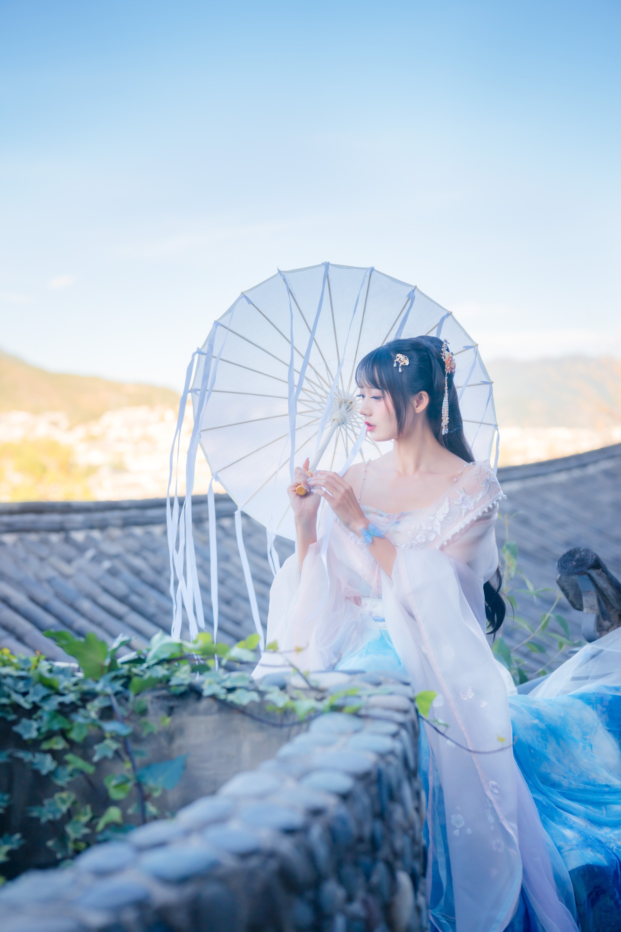 图片[1]-兔子Zzz不吃胡萝卜 – NO.003 丽江屋顶 [22P]-XikXak